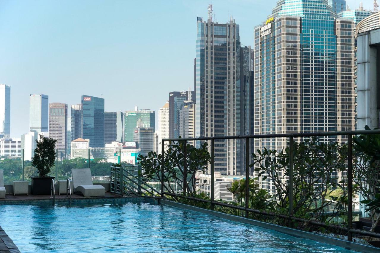 Lejlighed i Senayan på 92 m². Soveværelser: 3. Private badeværelser: 2. Jakarta Eksteriør billede